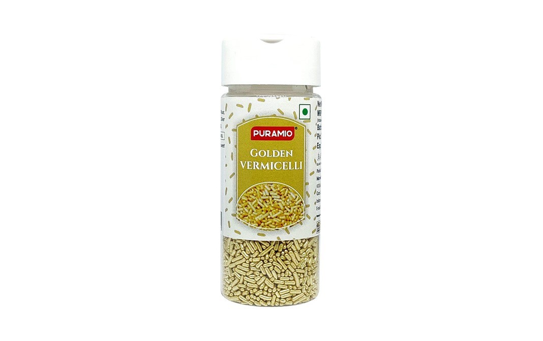 Puramio Golden Vermicelli    Plastic Bottle  50 grams